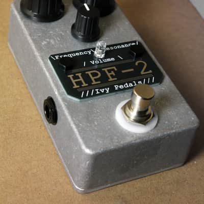 Ivy Pedals HPF-2 analog high-pass filter - Silver/Black 2026 image 2