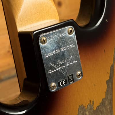 Fender Custom Shop Limited 63 Precision Bass - Heavy Relic Faded Aged 3-Tone Sunburst image 7