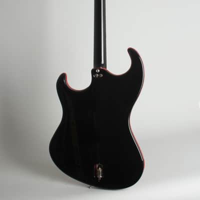Wandre  Doris Solid Body Electric Guitar (1966), black gig bag case. image 2