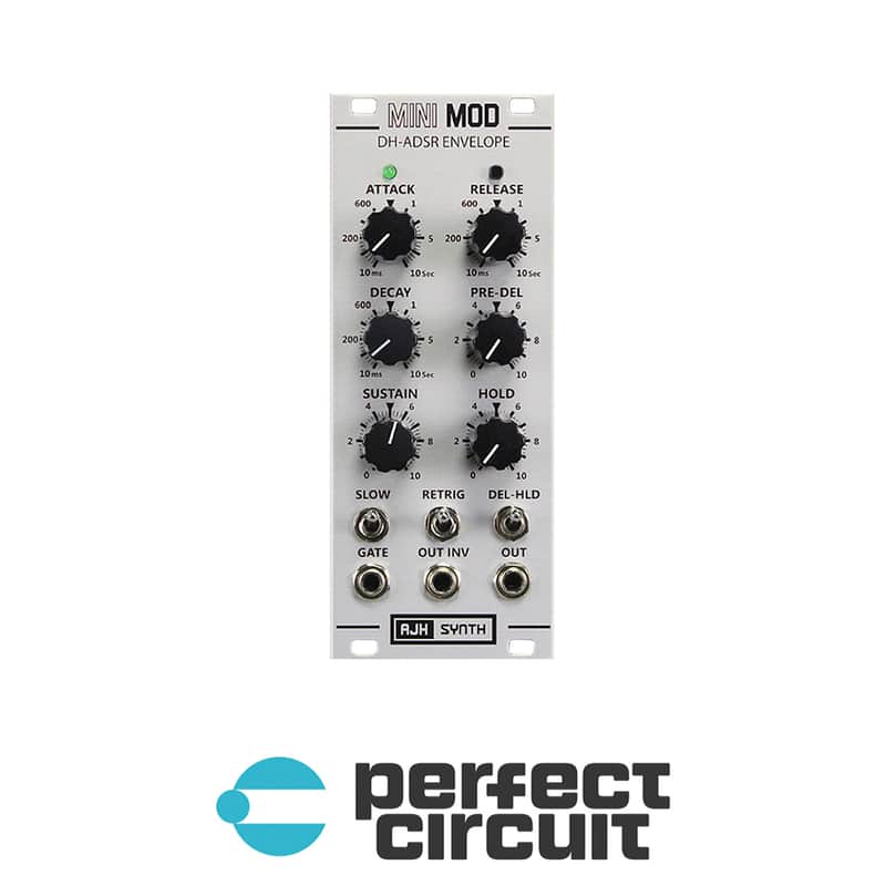 AJH Synth MiniMod DH-ADSR Envelope - 10HP (Silver) image 1