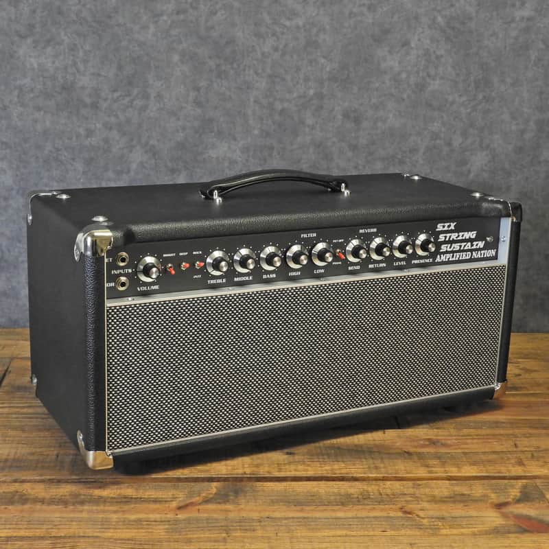 Amplified Nation Six String Sustain 22-Watt Head New from Authorized Dealer 2026 - Black image 1