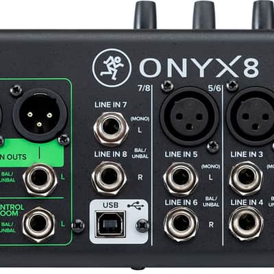 Mackie ONYX8 8-Ch Mixer w/Multi-Track USB/3-Band EQ+Bluetooth+Se Electronics Mic image 9