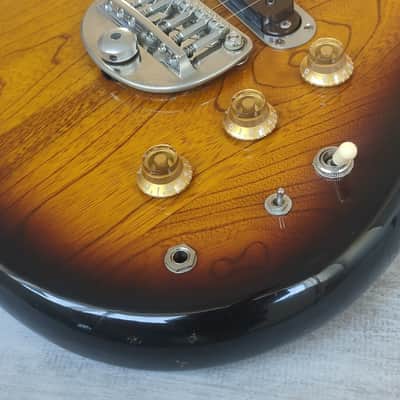 1979 Greco GO-II 600 GO Series Set Neck Stratocaster (Japan Brown