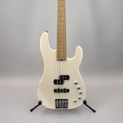 Used 2022 Charvel Pro-Mod San Dimas Bass Platinum Pearl image 2