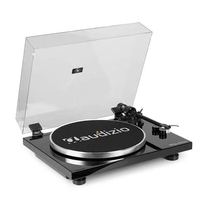 Audizio Toledo Premium Record Player Black image 2