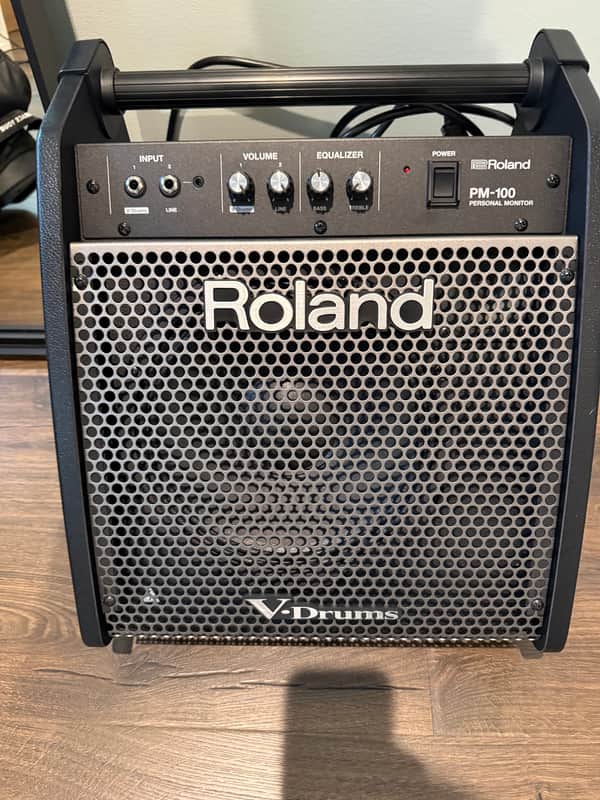 Roland PM-100 80-Watt Personal Drum Amplifier for V-Drums