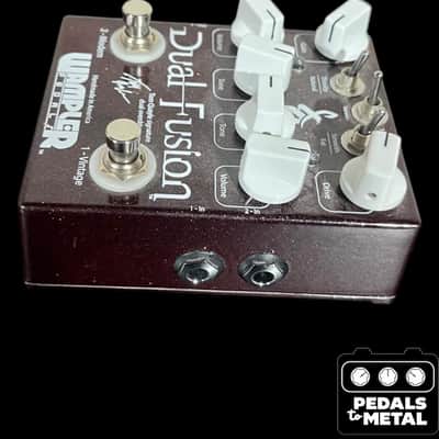 Wampler Dual Fusion Tom Quayle Signature Overdrive 2010s - Red Sparkle - X17353 image 5
