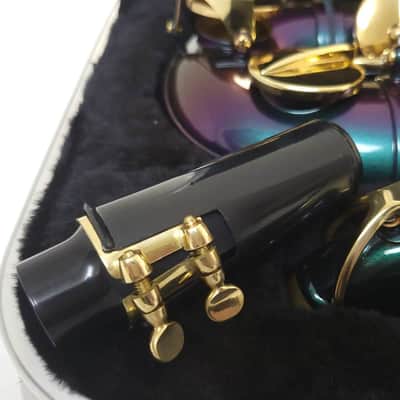 LA Sax Alto Saxophone, with high G key - Chameleon Color image 19