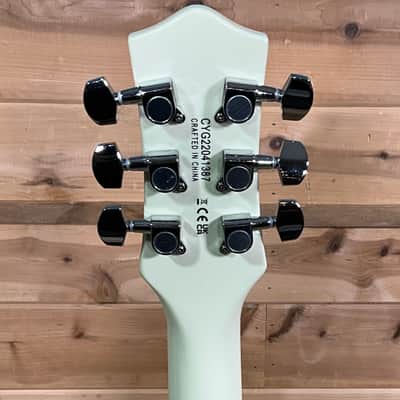 Gretsch G5222 Electromatic Double Jet BT W/ V-Stoptail Electric Guitar - Vintage White image 6