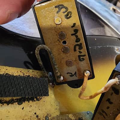 1966 Fender Precision Bass Guitar Original image 17