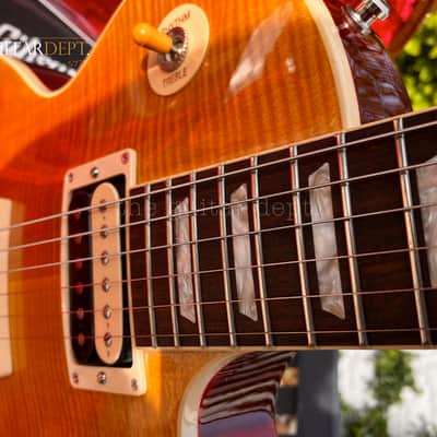 ♚SUBLIME♚'21 GIBSON Les Paul Standard*SLASH♚'AAAAA' TIGER♚Appetite Amber♚AMAZING image 20