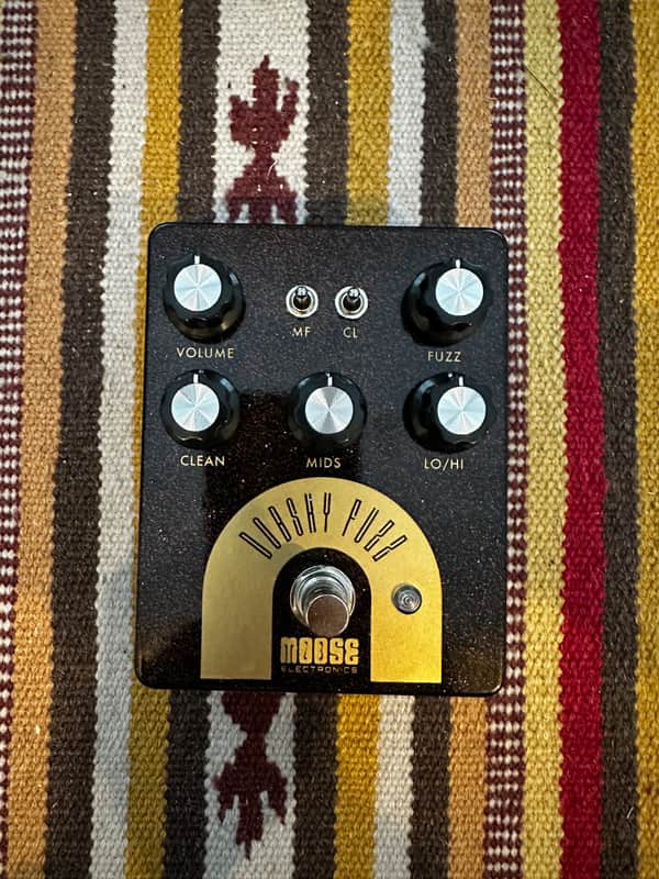 Moose Electronics Dobsky Fuzz 2025 - Black/Gold image 1