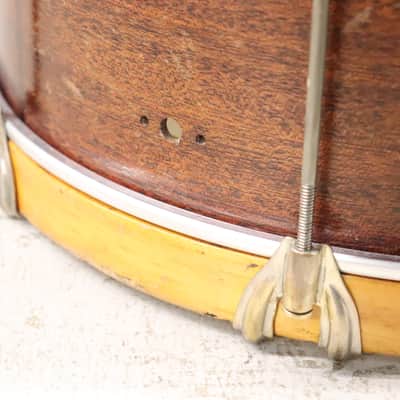 Ludwig 10x14" Single Tension Parade Snare Drum Vintage 1950's image 5
