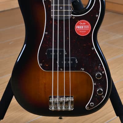 Squier (by Fender) Classic Vibe '60s Precision Bass Laurel Fingerboard 3 Tone Sunburst image 6