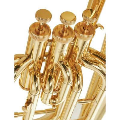 Yamaha YEP-201 3-Valve Standard Bb Euphonium - Clear Lacquer image 3