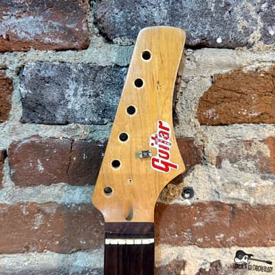 "Guitar" Electric Guitar Neck (1990s - Natural) image 2