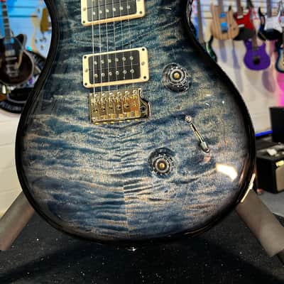 New PRS Custom 24 Custom Color – Faded Whale Blue Smokewrap Burst, PRS Case, Signature Dealer, FREE PLEK 876 image 1