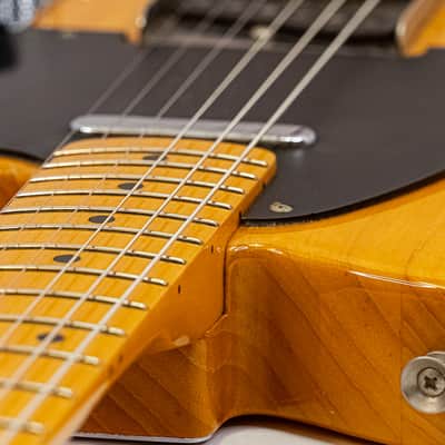 1990 Fender Japan TL-52U Telecaster MIJ Fujigen Natural with Gigbag image 8