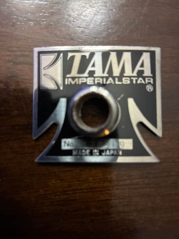 Tama Badge 1970’s - Black/Silver image 1