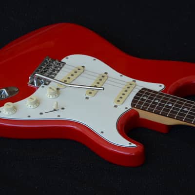 Fender/Squier Stratocaster 1960s Vintage Style*rare model made in Japan*neck has a fine thick rosewood slab board!*100% original/mint condition/from first owner/frets are as new*looks/plays/sounds fantastic*affordable vintage Strat=BUY NOW! HAVE FUN! image 9