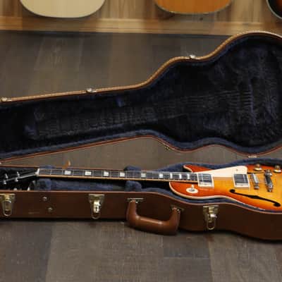 2014 Gibson Memphis ES-LP with Lollars Semi-Hollow Electric Guitar Figured Sunburst + COA OHSC image 22
