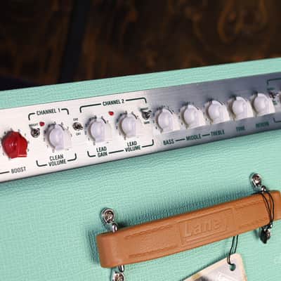 Laney Lionheart Foundry LFSuper60-112 Dealer Exclusive Seafoam Green image 3