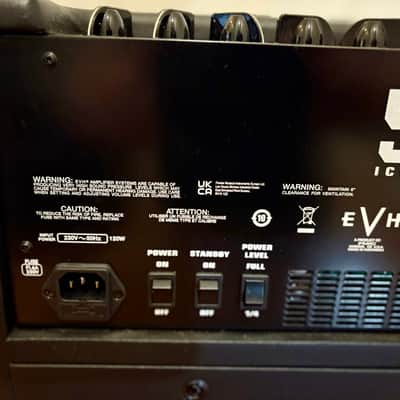 EVH 5150 Iconic Series EL34 2-Channel 15-Watt 1x10" Guitar Combo 2025 - Present - Black image 6