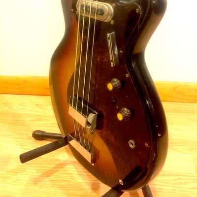 Vintage-Framus-strato-star-bass-1960's-German-awesome-refinished-neck-RARE, image 5
