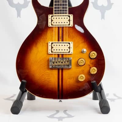 Washburn Falcon 1981- Tobacco? Burst - 5 piece neck through with coil taps image 2