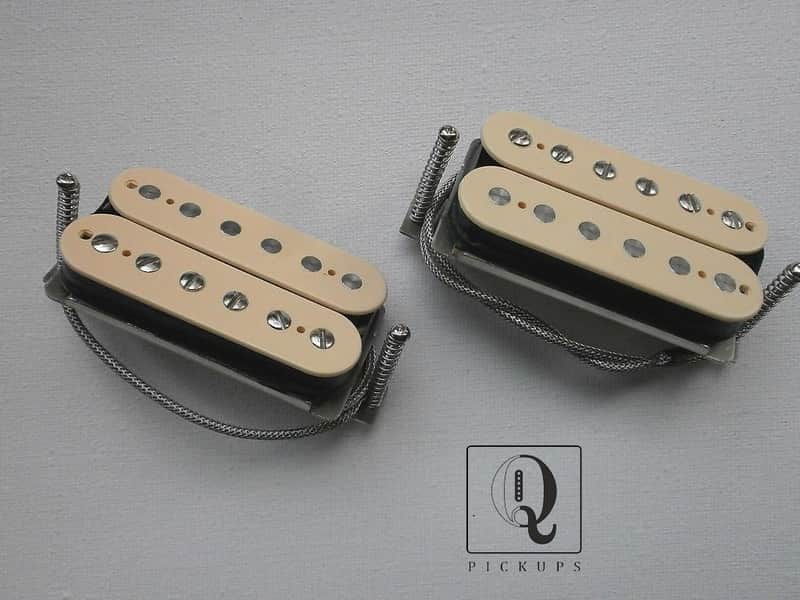 Humbucker Pickups 1959 PAF CREAM Vintage Gibson Epiphone Orville Tokai Greco Burny  Q pickups 59 59 image 1