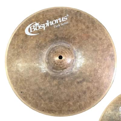 Used Bosphorus Turk Hi Hat Cymbals 14" 926/1120 grams - Good image 3