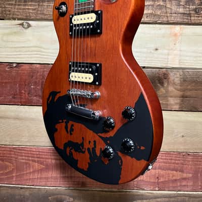 Epiphone Bob Marley Les Paul Special With Epiphone HSC MIK 2005 - Walnut image 5