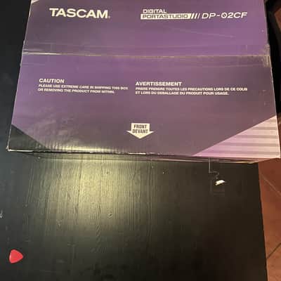 TASCAM DP-02CF Digital Portastudio 8-Track Recorder 2010s - Black image 2