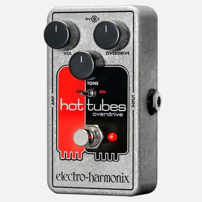 Mint Electro-Harmonix Hot Tubes Nano Overdrive Red / Black / Gray image 1