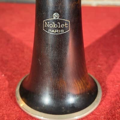 Noblet Paris Wooden Clarinet Black w/ Carrying Case & Aftermarket Mouthpiece image 6