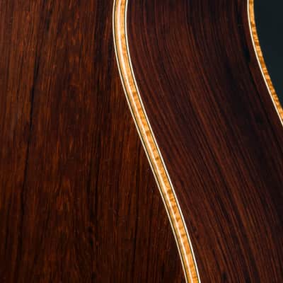 Bourgeois OMSC DB Signature Deluxe Madagascar Rosewood and Aged Tone Adirondack Spruce Custom NEW image 17