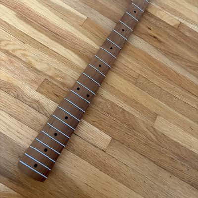 Warmoth Fender Precision P Bass Tele 51 P Roasted Maple Neck Schaller Tuners Bone Nut image 2