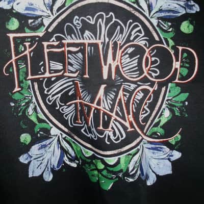 fleetwood mac flowers circle official xs men long sleeve sweatshirt - stevie nicks buckingham pop rock rumors tusk Rhiannon image 1