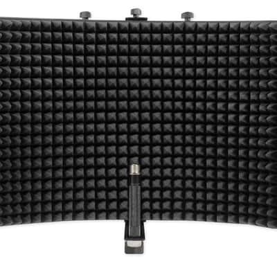 Rockville ROCKSHIELD 3 Large Isolation Shield For Recording Vocals + Instruments image 1