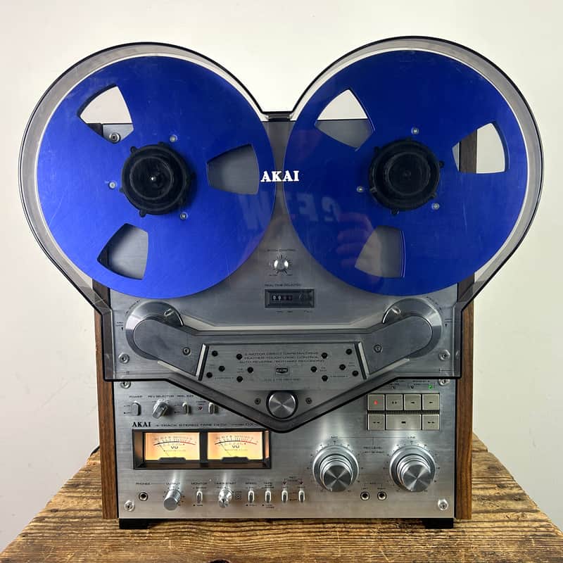 Akai GX-635D Reel to Reel Stereo Tape Recorder 1979-1980 - w/ Reel Dust Cover image 1