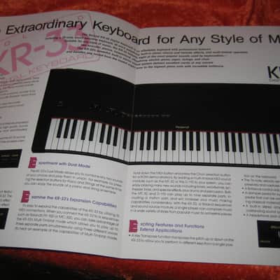 Roland KR-33 Digital Piano Keyboard From 1989 image 2
