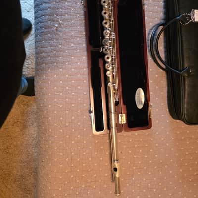Kessler Kessler Custom Artist Series Flute, open holes, low B foot ~2013 - Japanese Nickel/Silver image 5