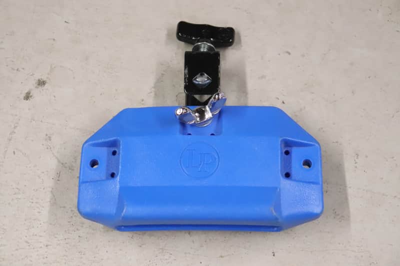 Latin Percussion LP High Pitched Jam Block Blue imagen 1
