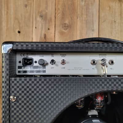 Two-Rock Bloomfield Drive 100 2026 100/50 Watt Combo - Vintage Ampeg Style Blue Checker image 10