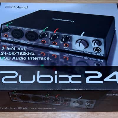 Roland Rubix 24 2x4 USB Audio Interface 2010s - Black image 6