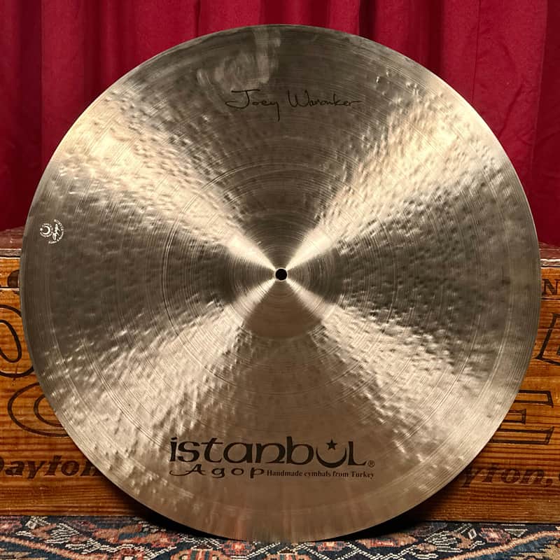 24" Istanbul Agop Joey Waronker Signature Ride Cymbal 3370g *Video Demo* image 1