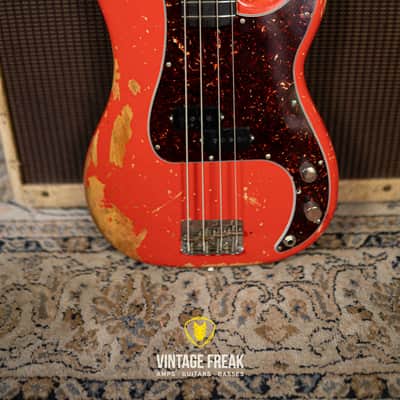 Fender Precision Bass 1964 - Fiesta Red image 4