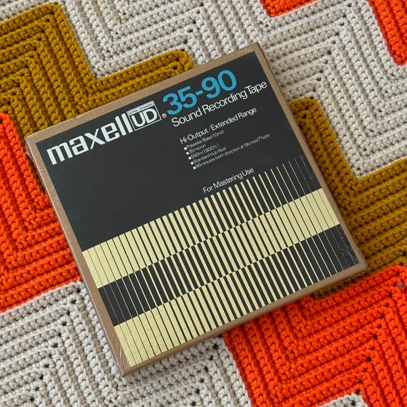 Maxell 35-90 Mastering Tape - New In Shrink Wrap! - NOS! - image 1