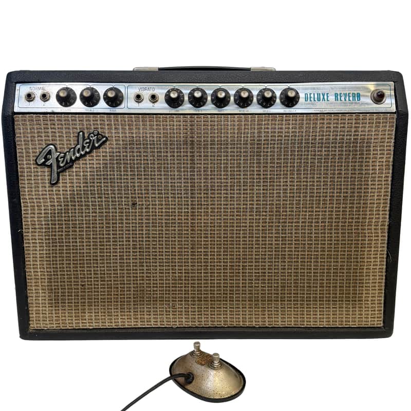 Fender Deluxe Reverb Silverface 1976 image 1