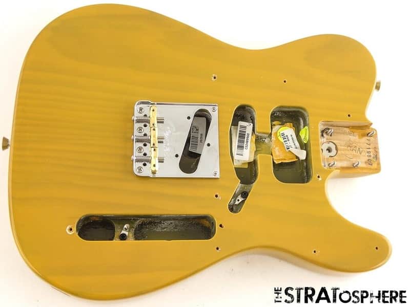 Fender American Professional II Tele BODY + HARDWARE Pine Butterscotch Blonde image 1